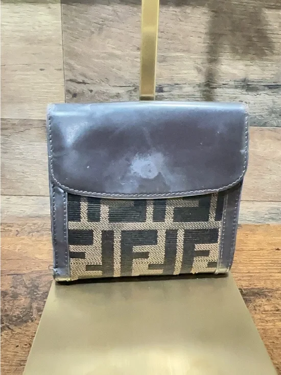 Fendi zucca canvas bundle of bag and wallet - Picture 8 of 16